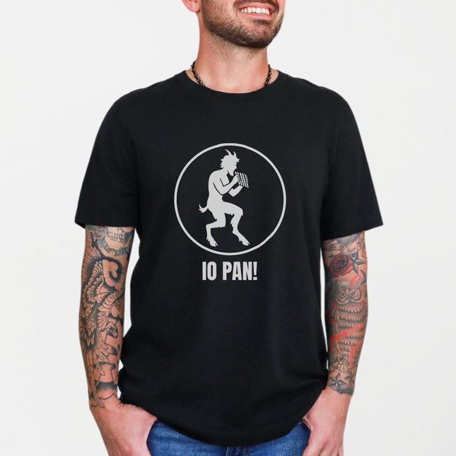 IO PAN! Pan God Satyr T-Shirt | Crowley Thelema Graphic Unisex Tee Shirt