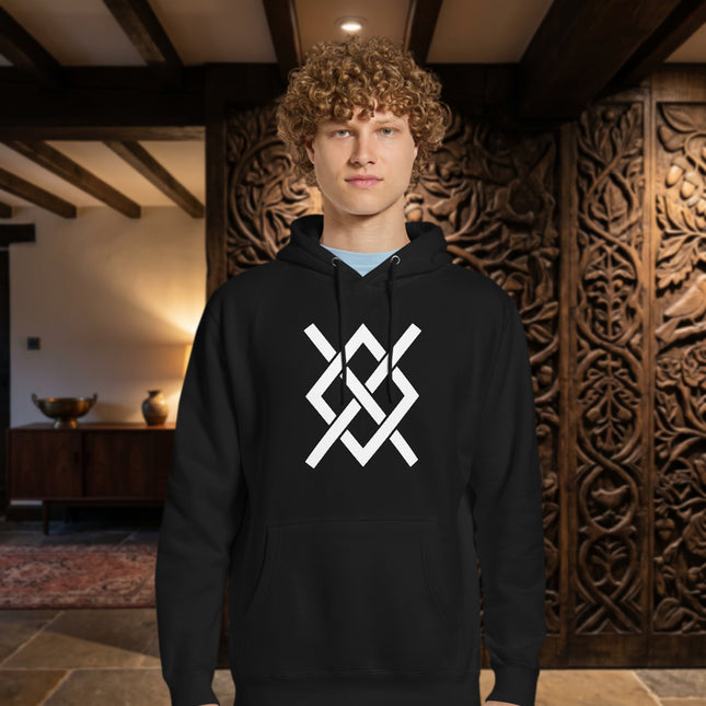 Gungnir Odin's Spear Norse Hoodie | Viking Runic Symbol Unisex Pullover V1