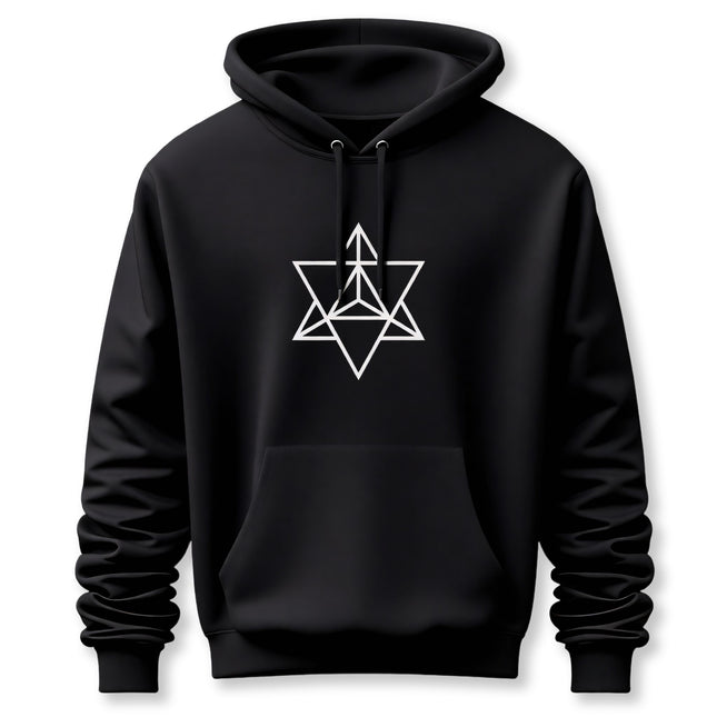 Merkaba Graphic Hoodie | Sacred Geometry Unisex Pullover V1