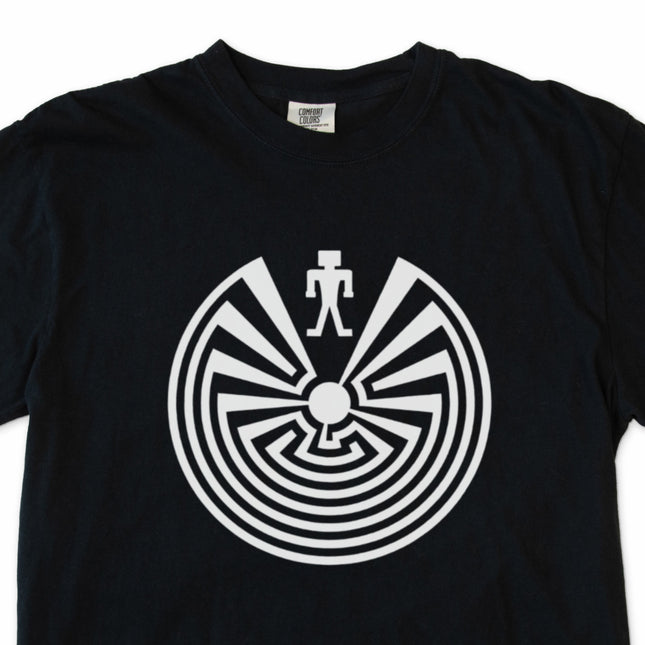 Man In The Maze T-Shirt | I'itoi Native American Symbol Comfort Colors Tee