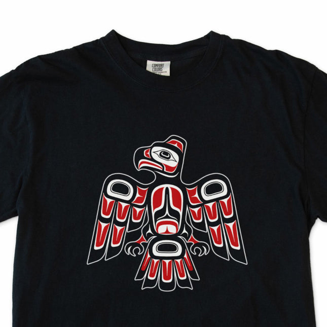 Pacific Northwest Raven Formline T-Shirt | Haida Native American Graphic Tee