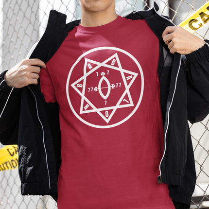 Star of Babalon Thelema Magick Occult Symbol T-Shirt | Comfort Colors Tshirt