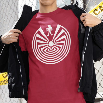 Man In The Maze T-Shirt | I'itoi Native American Symbol Tee | Comfort Colors Tshirt