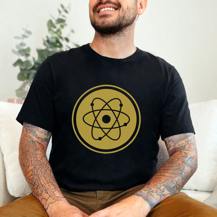 Science Atom Symbol T-Shirt | Nuclear Physics Chemistry Graphic Tee Shirt