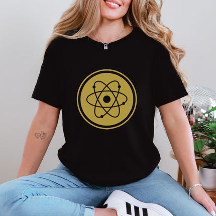 Science Atom Symbol T-Shirt | Nuclear Physics Chemistry Graphic Tee Shirt