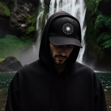 Sacred Geometry Lotus of Life Embroidered Hat V1