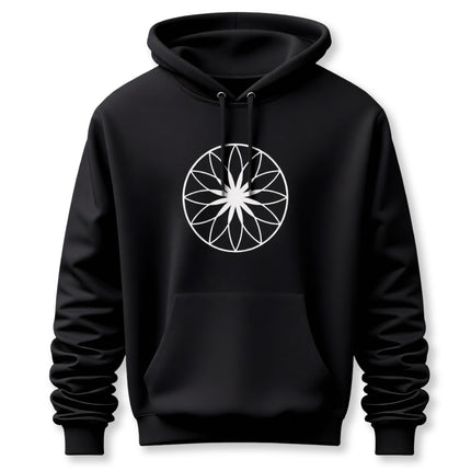Lotus of Life Hoodie | Sacred Geometry Graphic Unisex Pullover V1