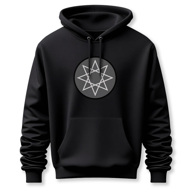 Sacred Geometry Octagram Hoodie | Unisex Graphic Pullover V2