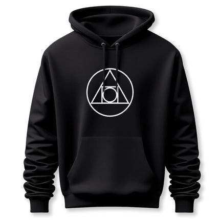 Sacred Geometry Philosopher's Stone Hoodie | Unisex Alchemy Graphic Pullover V1