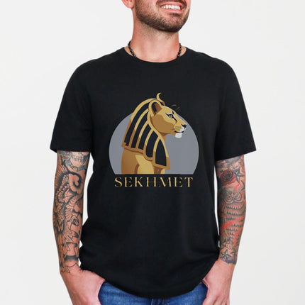 Sekhmet T-Shirt | Ancient Egyptian Lion Goddess Graphic Print Tee Shirt