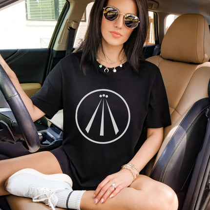 Awen Graphic T-Shirt | Celtic Symbol Unisex Graphic Print Unisex Tee Shirt