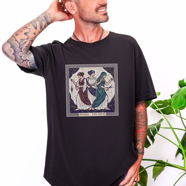 Moirai The Fates Greek Mythology T-Shirt | Ancient Greek Goddesses Tee