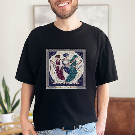 Moirai The Fates Greek Mythology T-Shirt | Ancient Greek Goddesses Tee
