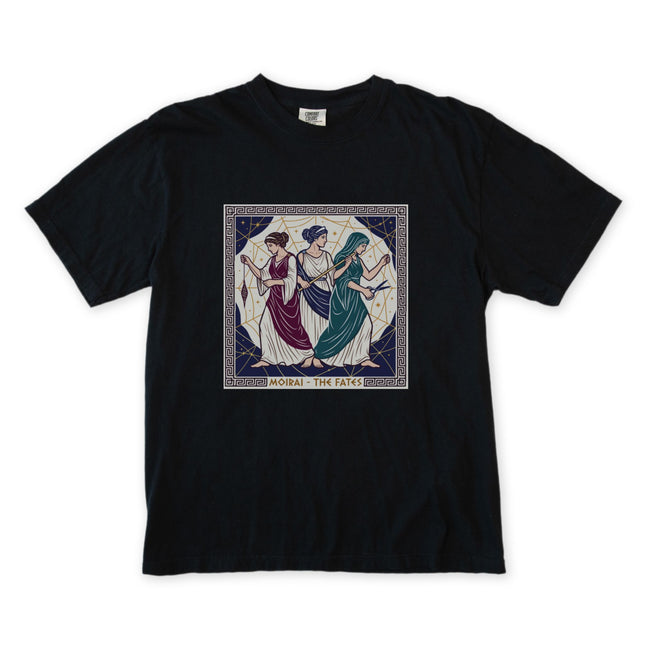 Moirai The Fates Greek Mythology T-Shirt | Ancient Greek Goddesses Tee