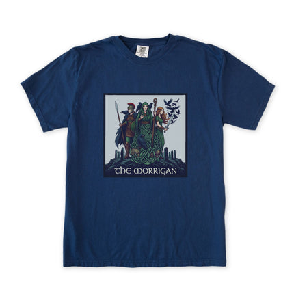 The Morrigan Triple Goddess T-Shirt | Celtic Irish Mythology Raven Tee