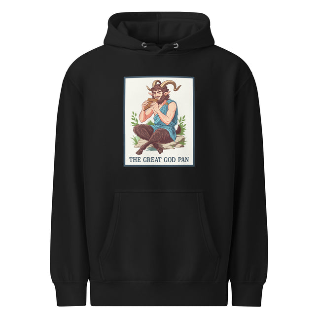 The Great God Pan Hoodie | Greek Mythology Satyr Graphic Unisex Pullover