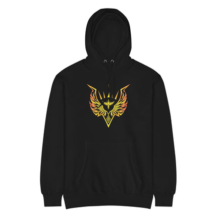 Valkyrie Norse warrior graphic hoodie featuring mythological art print on a unisex pullover.