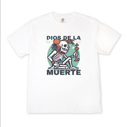 Yum Kimil Mayan Death God T-Shirt | Skeleton Mythology Graphic Tee Shirt