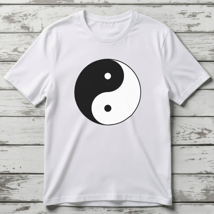 Yin Yang Symbol T-Shirt | Harmony and Balance Graphic Unisex Tee | V1