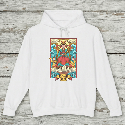 Mazu 媽祖 Chinese Sea Goddess Hoodie | Traditional Art Mythology Sweatshirt