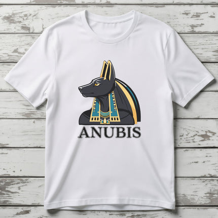 Anubis Egyptian God T-Shirt | Ancient Egypt Graphic and Text Tee | V3