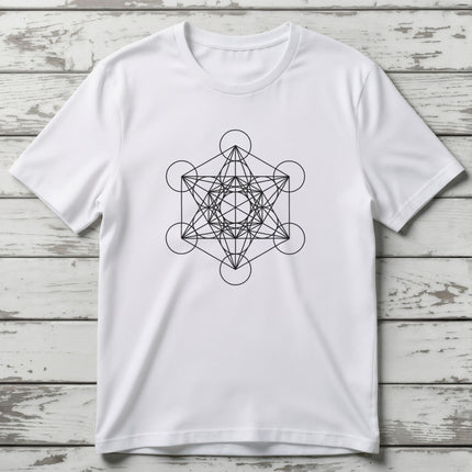 Metatron's Cube Sacred Geometry Shirt | Geometric Graphic Unisex Tee V1