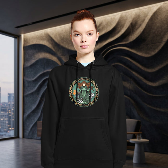 Brigid Celtic Goddess Hoodie | Brighid Irish Mythology Unisex Pullover