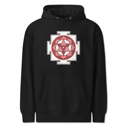 Shiva Yantra Sacred Geometry Hoodie | Hindu Symbol Unisex Pullover Hoodie