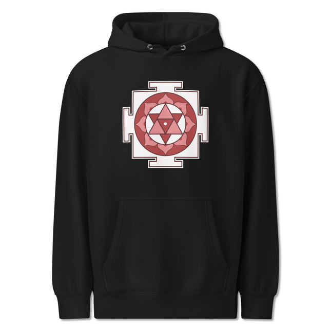 Shiva Yantra Sacred Geometry Hoodie | Hindu Symbol Unisex Pullover Hoodie