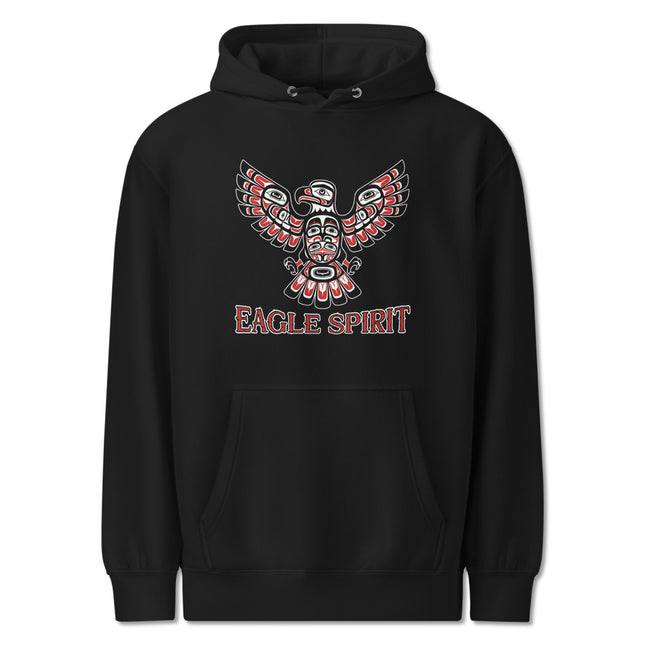 Native American Eagle Spirit Hoodie | Tribal Indigenous Art Pullover Hoodie