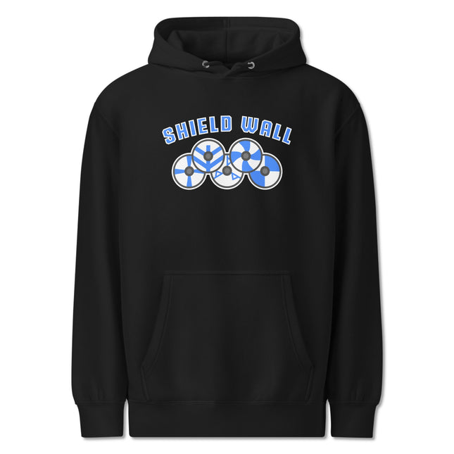 SHIELD WALL Norse Viking Graphic Hoodie | Unisex Norse Warrior Pullover