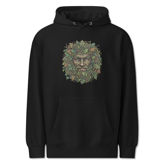 Green Man Hoodie | Nature Spirit Folklore Mythical Unisex Pullover Hoodie