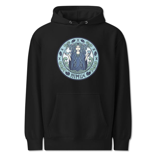 Nimue Lady of the Lake Hoodie | Arthurian Legend Water Spirit Unisex Pullover