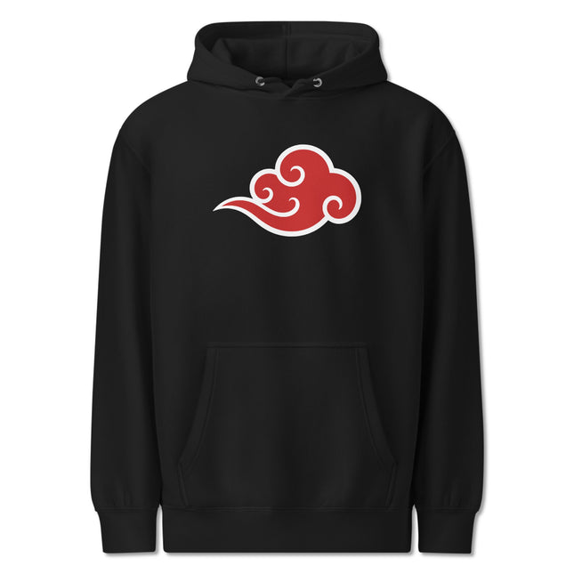 Auspicious Cloud Hoodie | Red Lucky Chinese Good Fortune Unisex Pullover