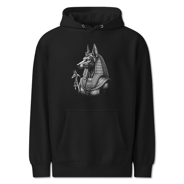 Anubis Egyptian God Hoodie | Ancient Egypt Mythology Jackal Pullover Hoodie