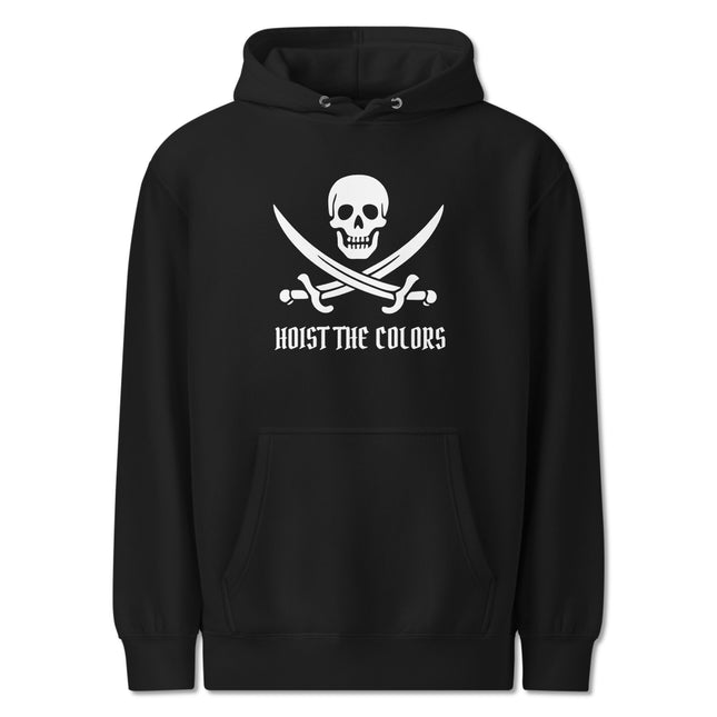 Pirate Skull Crossed Swords "Hoist The Colors" Hoodie | Jolly Roger Pullover