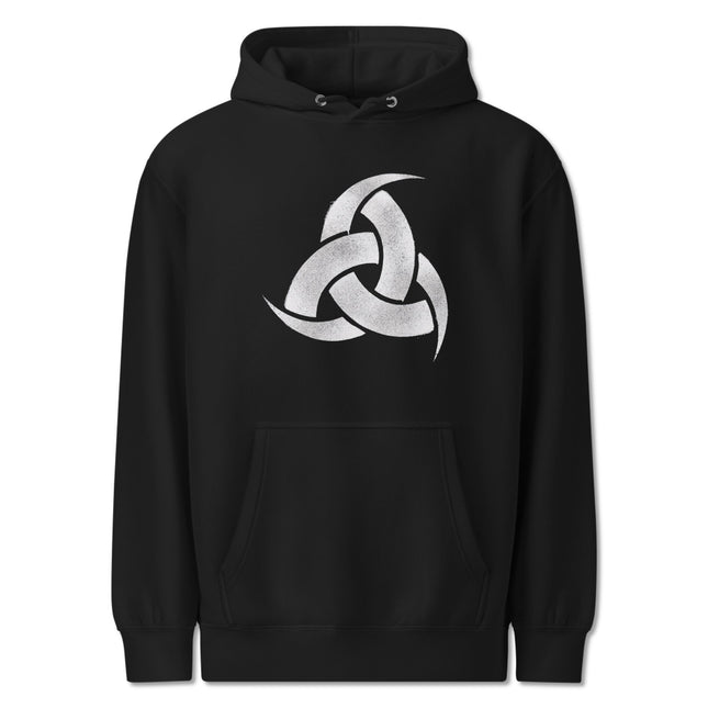 Triple Horn of Odin Hoodie | Norse Mythology Viking Symbol Graphic Pullover