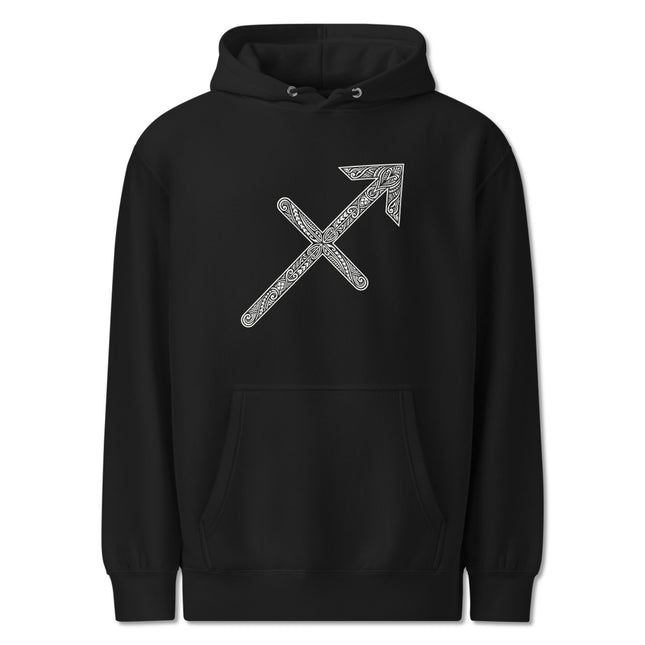 Sagittarius Celtic Knot Hoodie | Zodiac Archer Astrology Pullover Hoodie