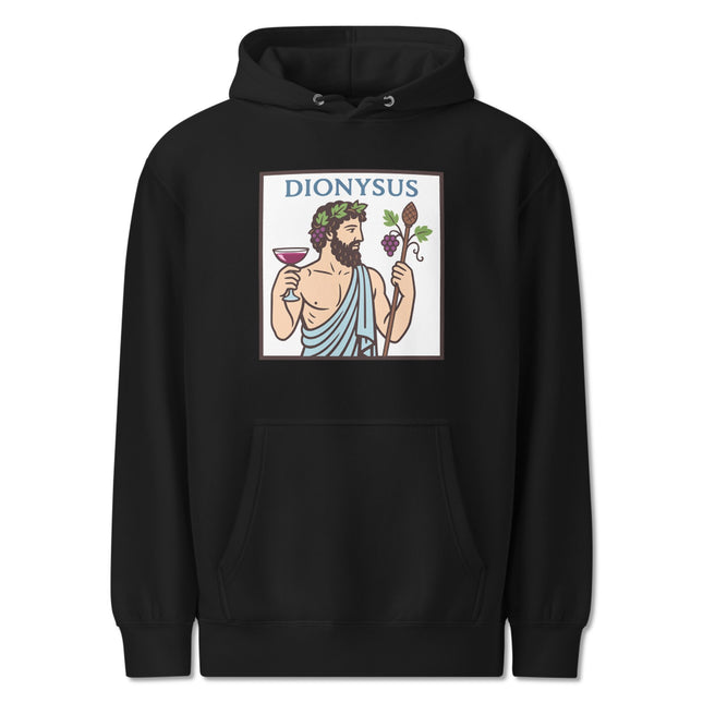 Dionysus God of Wine & Grapes Hoodie | Greek Mythology Unisex Pullover V1