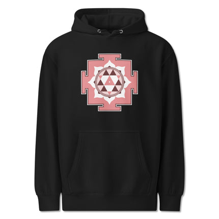 Durga Yantra Hoodie | Hindu Goddess Symbol Sacred Geometry Pullover Hoodie