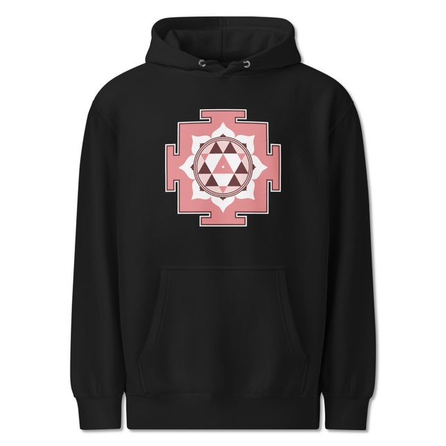 Durga Yantra Hoodie | Hindu Goddess Symbol Sacred Geometry Pullover Hoodie