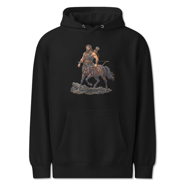 Centaur Greek Mythology Hoodie | Archer Horse-Man Graphic Print Pullover