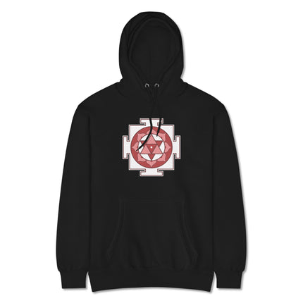 Shiva Yantra Sacred Geometry Hoodie | Hindu Symbol Unisex Pullover Hoodie