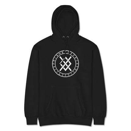 Gungnir Odin's Spear Norse Hoodie | Viking Elder Futhark Runes Unisex Pullover
