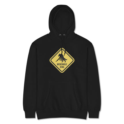 Werewolf Xing Sign Hoodie | Funny Monster Halloween Unisex Pullover Hoodie