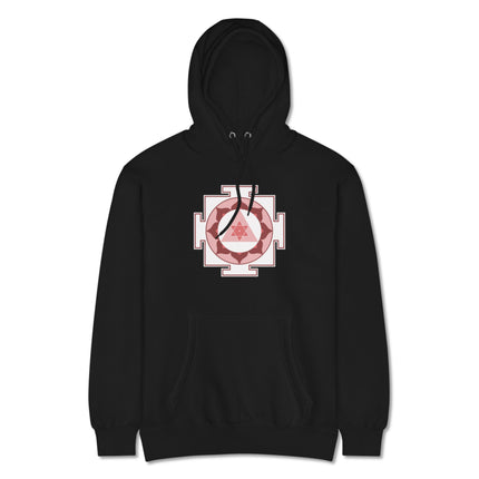 Ganesha Yantra Hoodie | Sacred Geometry Hindu Symbol Unisex Pullover Hoodie