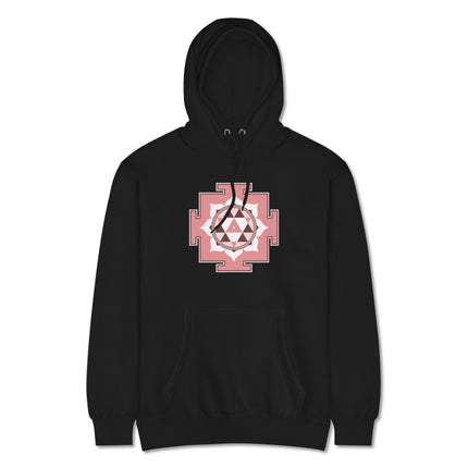 Durga Yantra Hoodie | Hindu Goddess Symbol Sacred Geometry Pullover Hoodie
