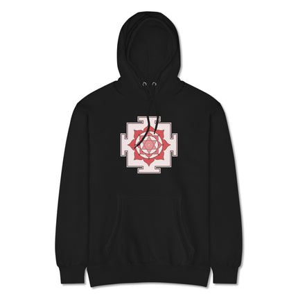Bhuvaneshwari Yantra Hoodie | Sacred Geometry Spiritual Unisex Pullover Hoodie