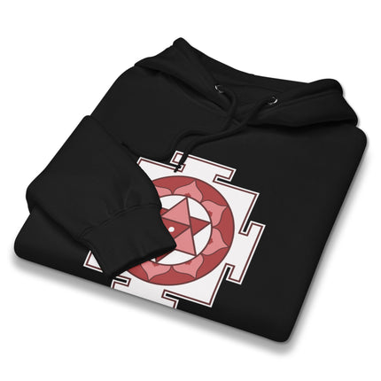Shiva Yantra Sacred Geometry Hoodie | Hindu Symbol Unisex Pullover Hoodie