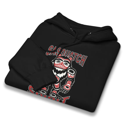 Sasquatch Spirit Hoodie | Bigfoot Indigenous Native American Art Hoodie